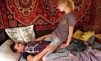 Stupendous blonde teen bombshell is about to start moaning from pleasure while getting fucked good