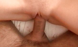 Seductive Gwen got throatfucked fucked and got a nice facial cumshot in the end